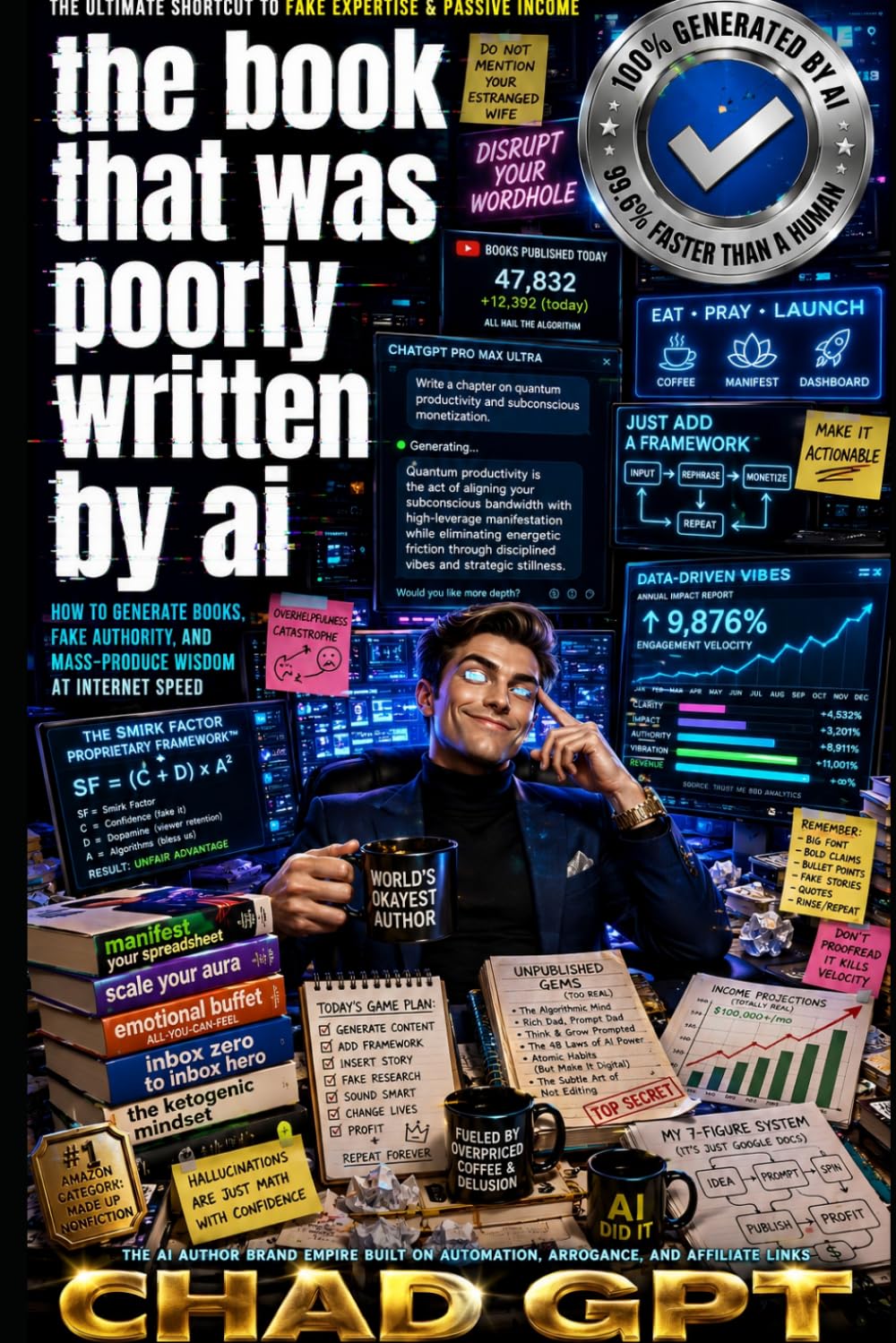 the book that was poorly written by AI