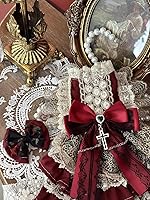 Vista 133 de Vestido de princesa de encaje para perros pequeños y pequeños extragrandes, color negro, talla L