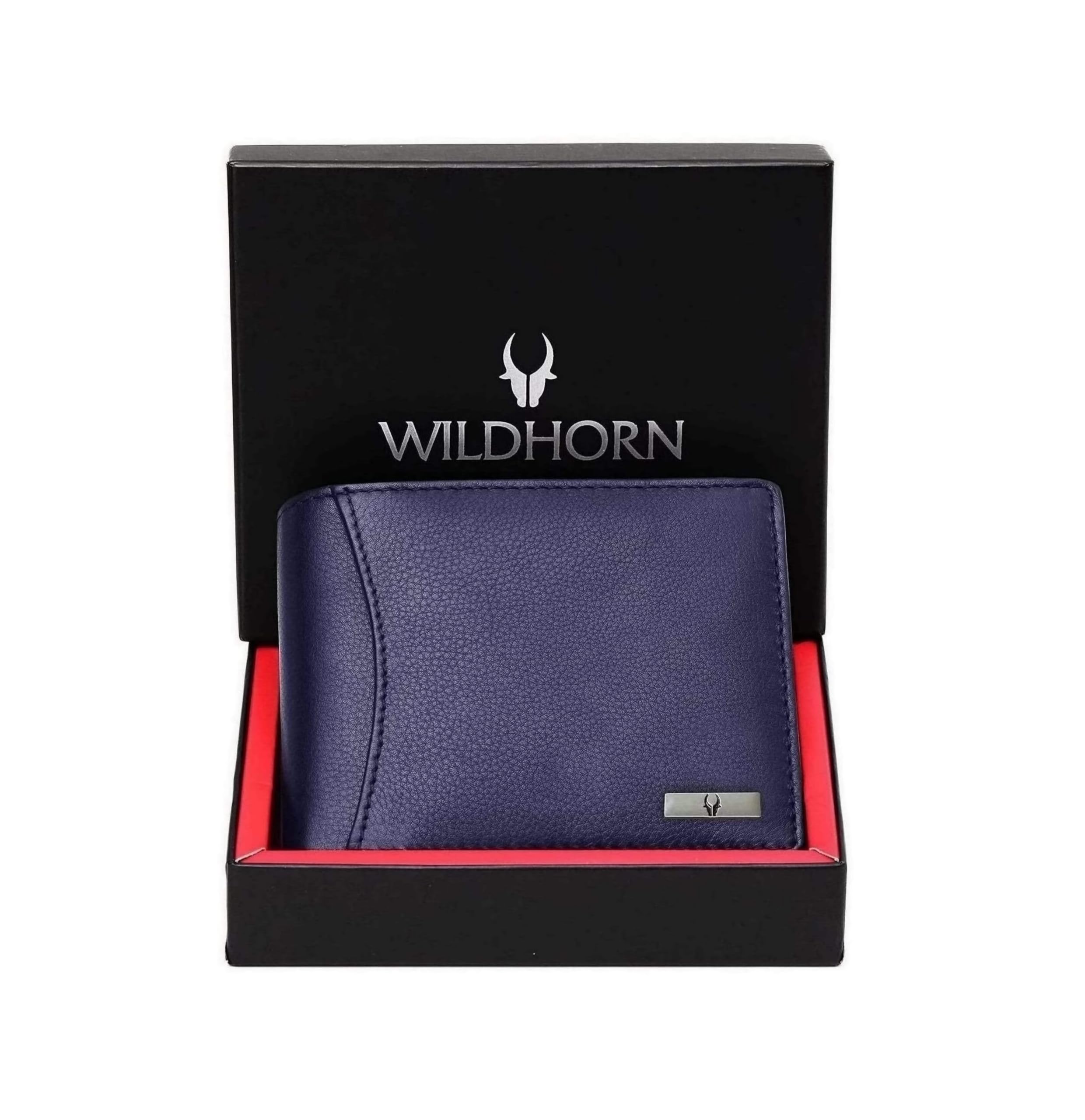 unisex-adult Leather Wallet for Men Bi-Fold Wallet