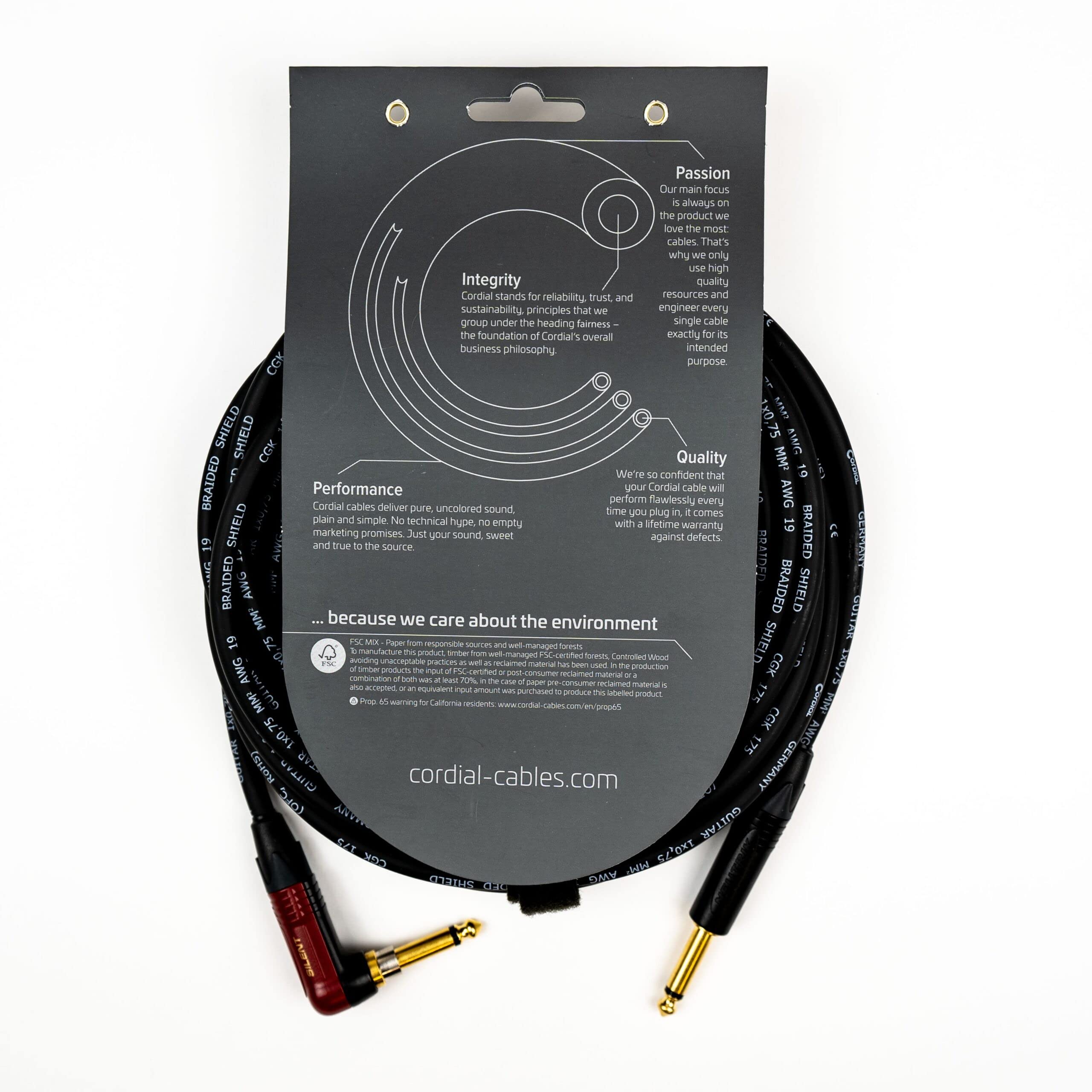 Cordial CSI 6 RP-SILENT Instrumentenkabel Silent 6 m - Instrumentenkabel