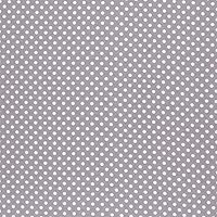 Vista 26 de Mook Fabrics Franela PRT Polka Dot, corte negro/blanco por The Yard