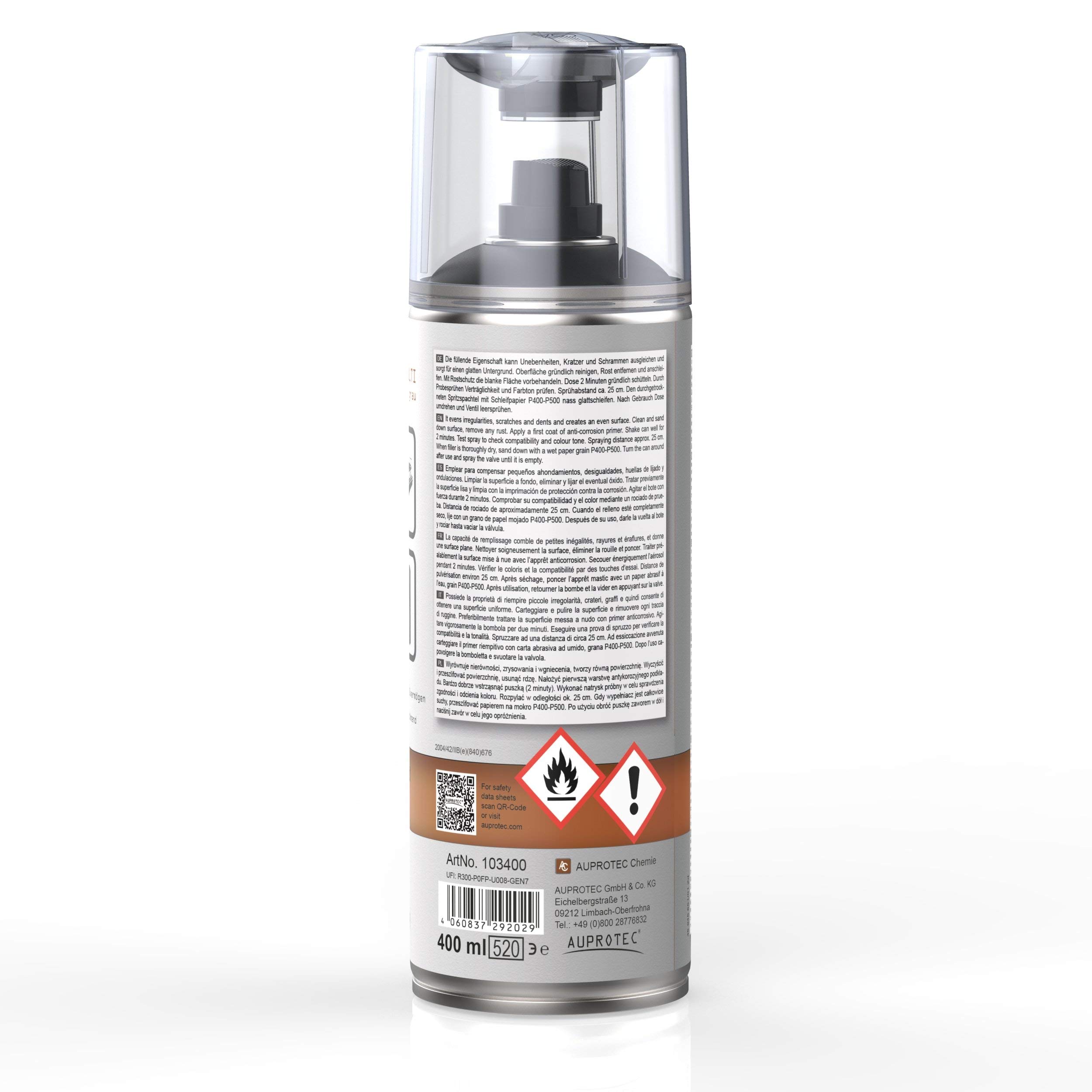 AUPROTEC Auprofil Multi Filler Base Adesiva Grigio 400 ML