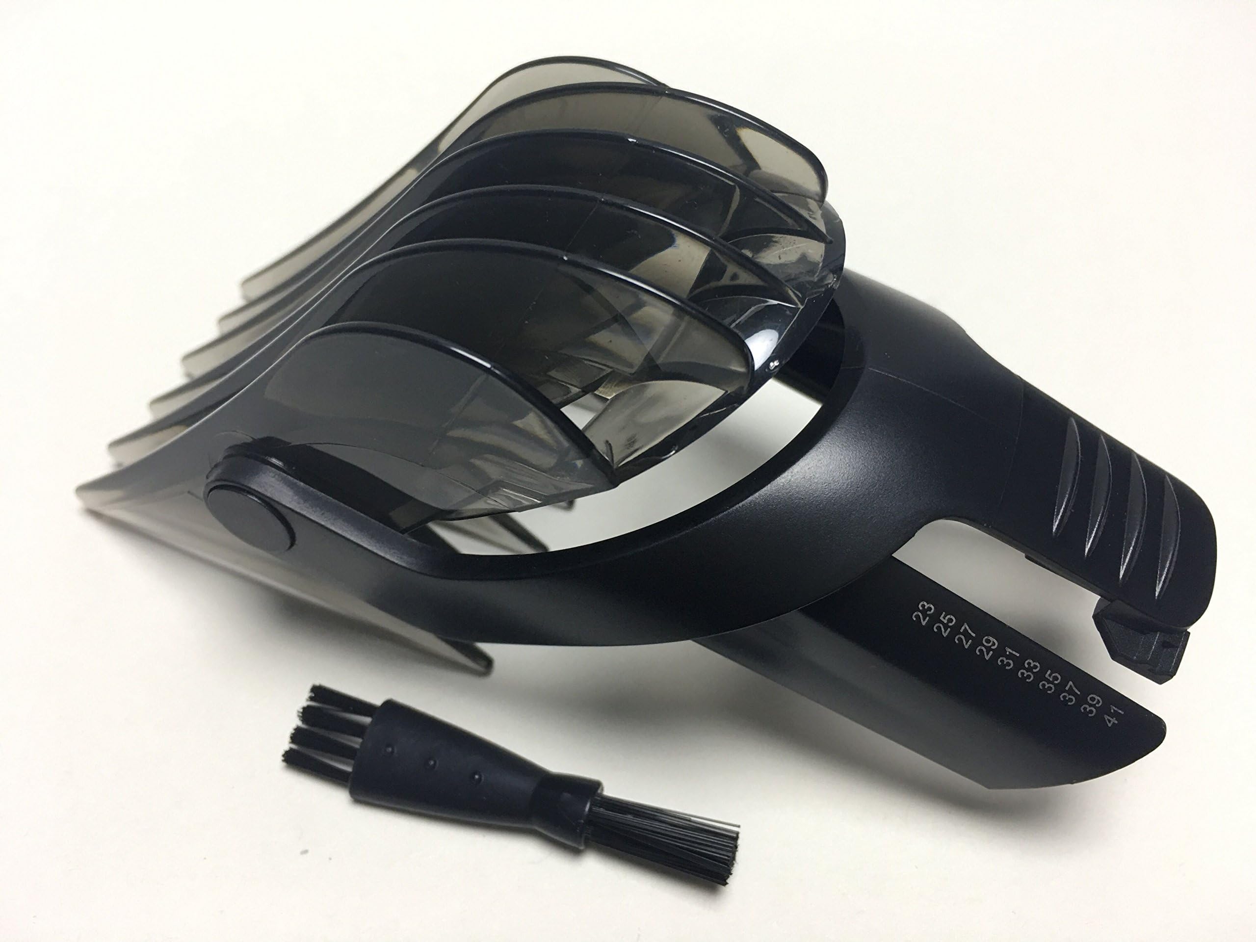 New HAIR CLIPPER COMB Trimmer BEARD For Philips COMB SMALL QC5330 QC5335 QC5365 QC5360 QC5360/15 23-41MM Men's clipper hair Shaver Rzaor head Plastic Black Accessories Parts Replacement