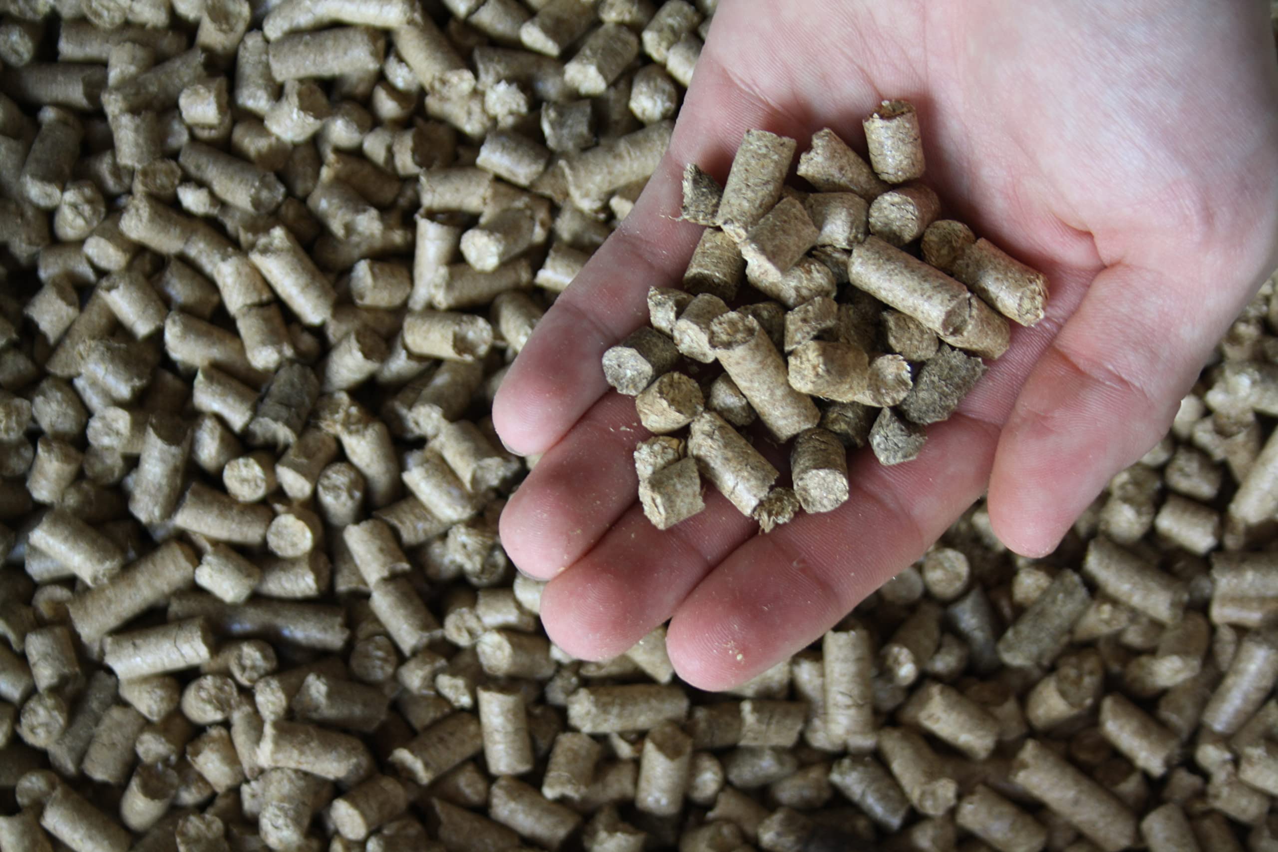 Stroxxel Pellets 675 kg (27 Ballen) – Strohpellets Pferdeeinstreu für Pferde & Kleintiere, 100% Getreidestroh, saugstark, staubarm, geruchsbindend