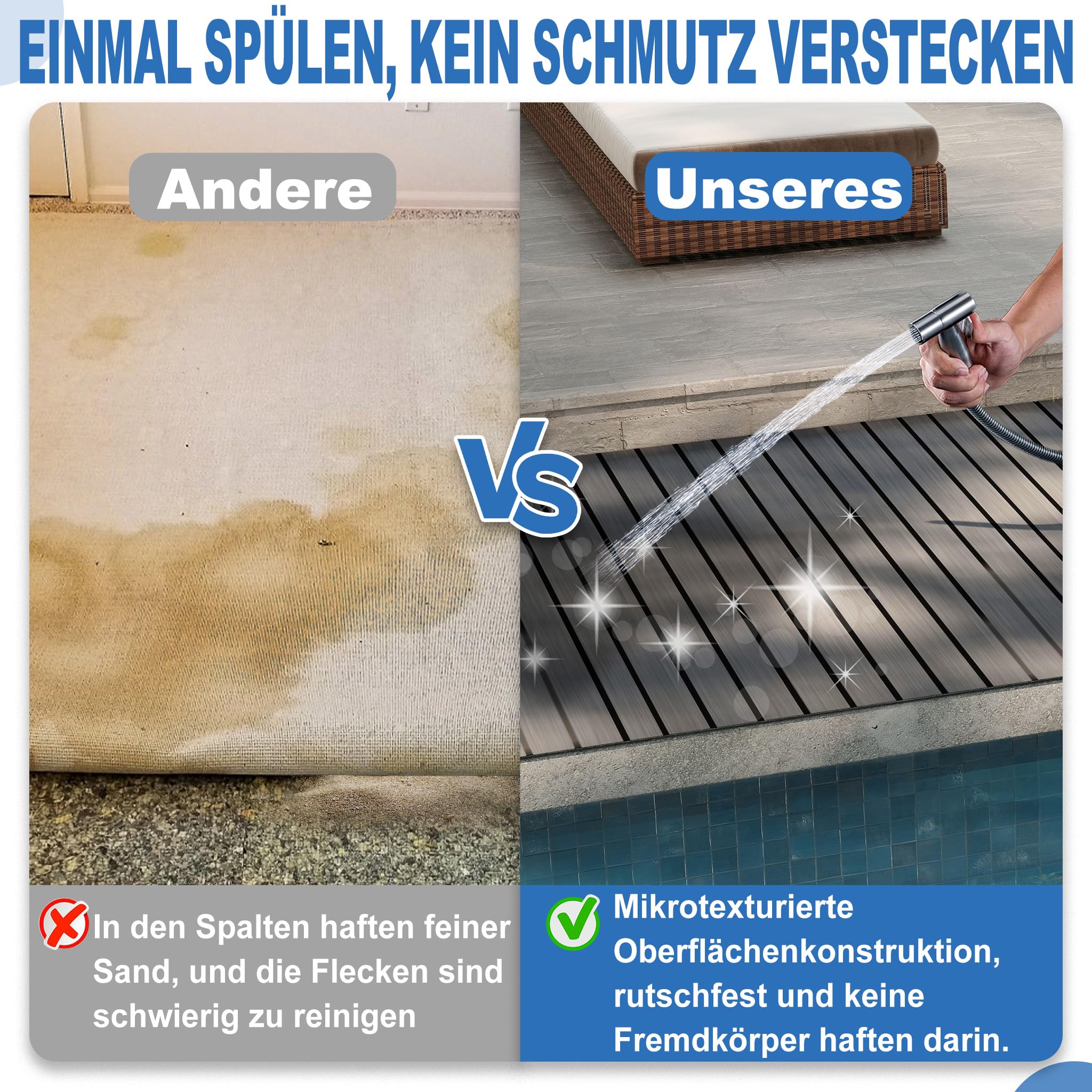 FIVMEN Boot Bodenbelag Selbstklebend Eva Schaum Bootsbelag Deck Matte Bootsmatte Teakholz Lmitat Bootsteppich Marineteppich für Boote Yachten Motorboote Schnellboote
