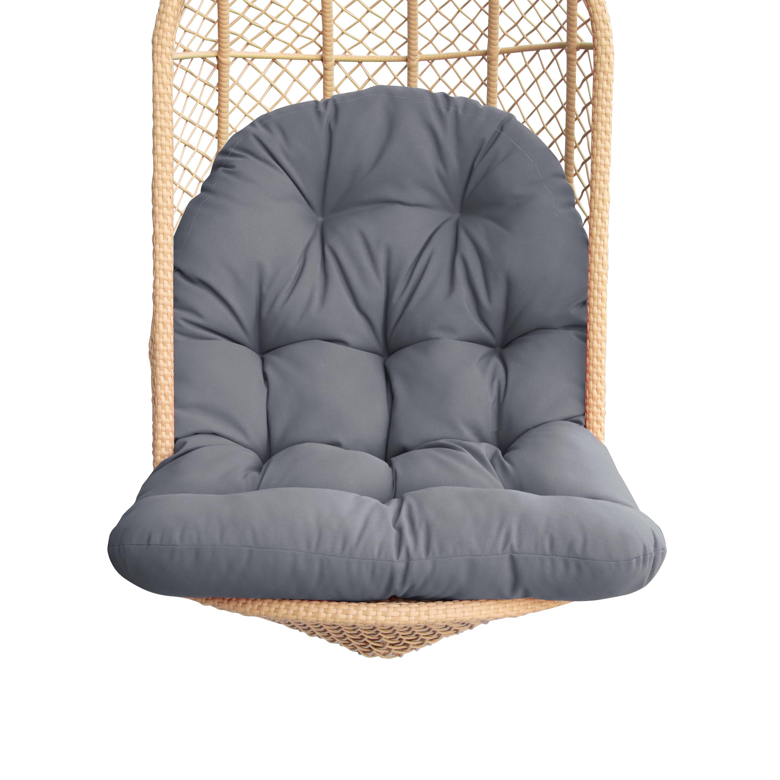 BOSSIMA Patio Outdoor Hanging Basket Chair Cushions 46 6 33 9 Polyester Filling Egg Chair Swing Chair Pads