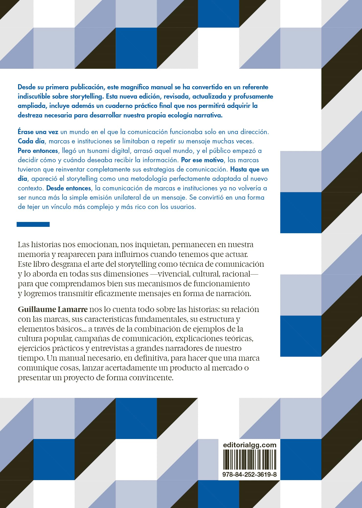 Storytelling como estrategia de comunicación: Herramientas narrativas para comunicadores, creativos y emprendedores