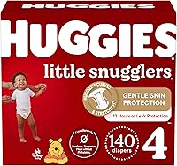 Vista 33 de Huggies Little Snugglers Pañales para bebé talla 1