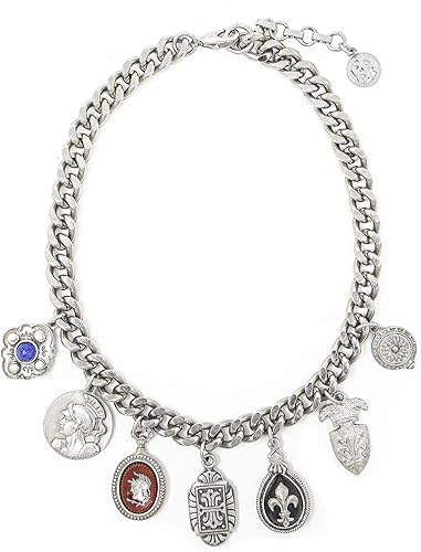 Ben-Amun Jewelry - Pulsera de oro con múltiples dijes inspirados en la vendimia