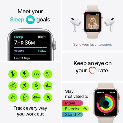 Crystal - Correa Transparente con Funda Integrada - Apple Watch Series SE -  40mm y 44mm Pulsera | SMANIQUE