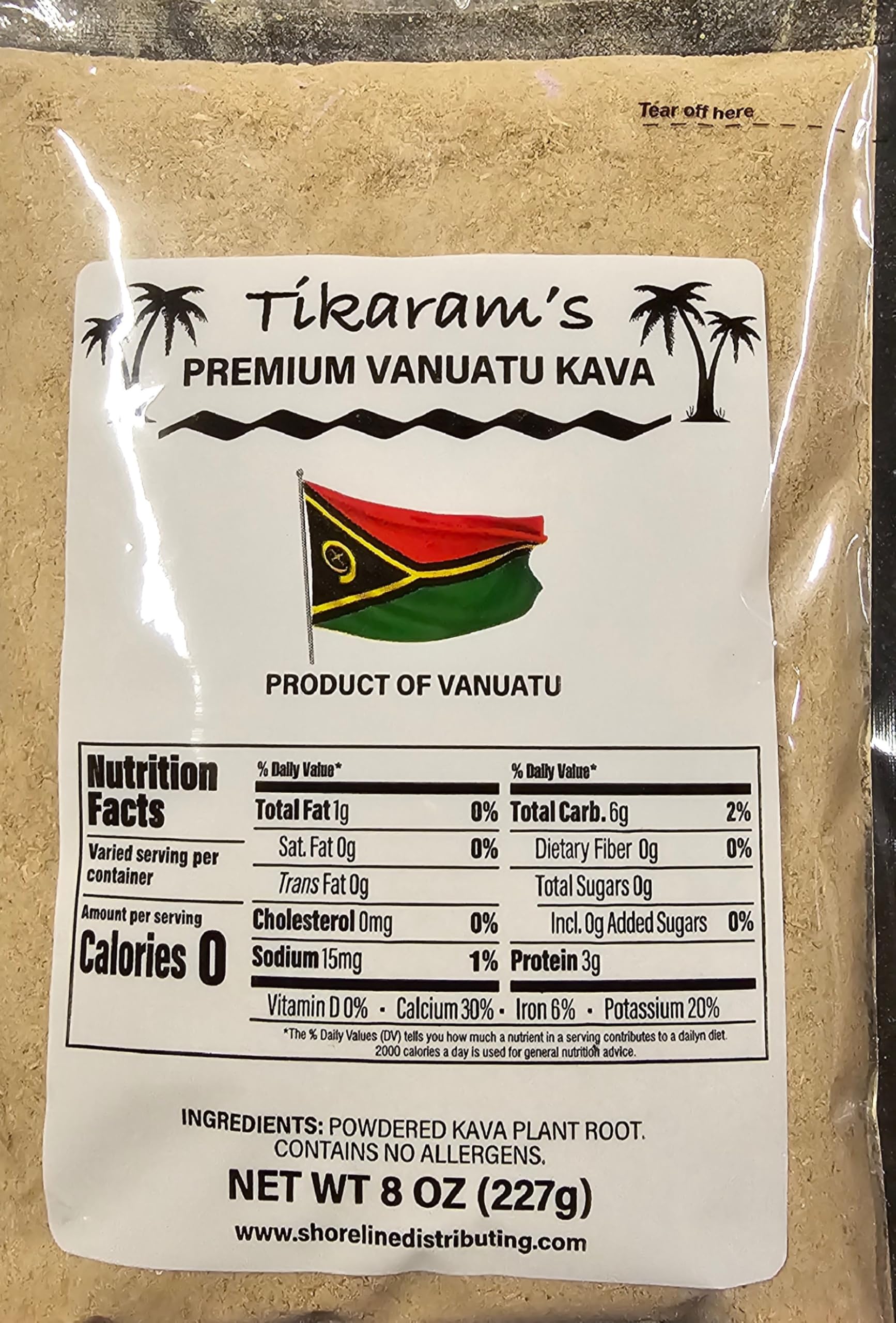 Kava Kava - Premium Vanuatu Kava 1/2 Pound (8oz) - Fiji Market