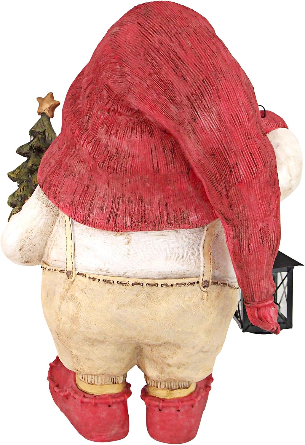 Design Toscano Lighting Santa's Path Whitey The Holiday Gnome Statue