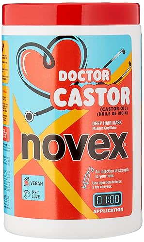Miniatura 3 de NOVEX - Mascarillas para el cabello acondicionadoras profundas de tamaño económico impregnadas con ingredientes naturales (2.2 lbs/35 onzas),