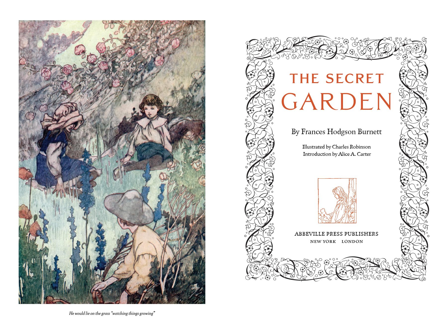 The Secret Garden: Collectible Clothbound Edition (Abbeville Illustrated Classics) - Image 4