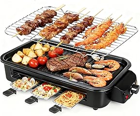 Best Indoor Grill Electric Smokeless Set 2 81DsERMhf3L. AC SL289