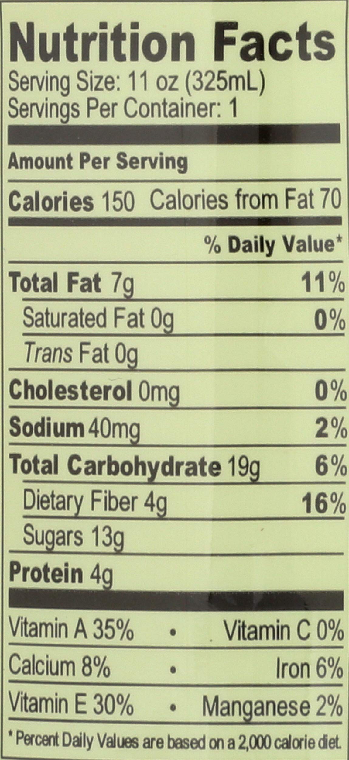 Pop And Bottle Lattee Almond Milk Matcha Green Tea Organic 11 Fl Oz — view 2