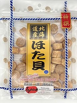 Greenlike Dried Japanese Scallops 日本元贝 干元贝 日本瑶柱 8oz (Large)