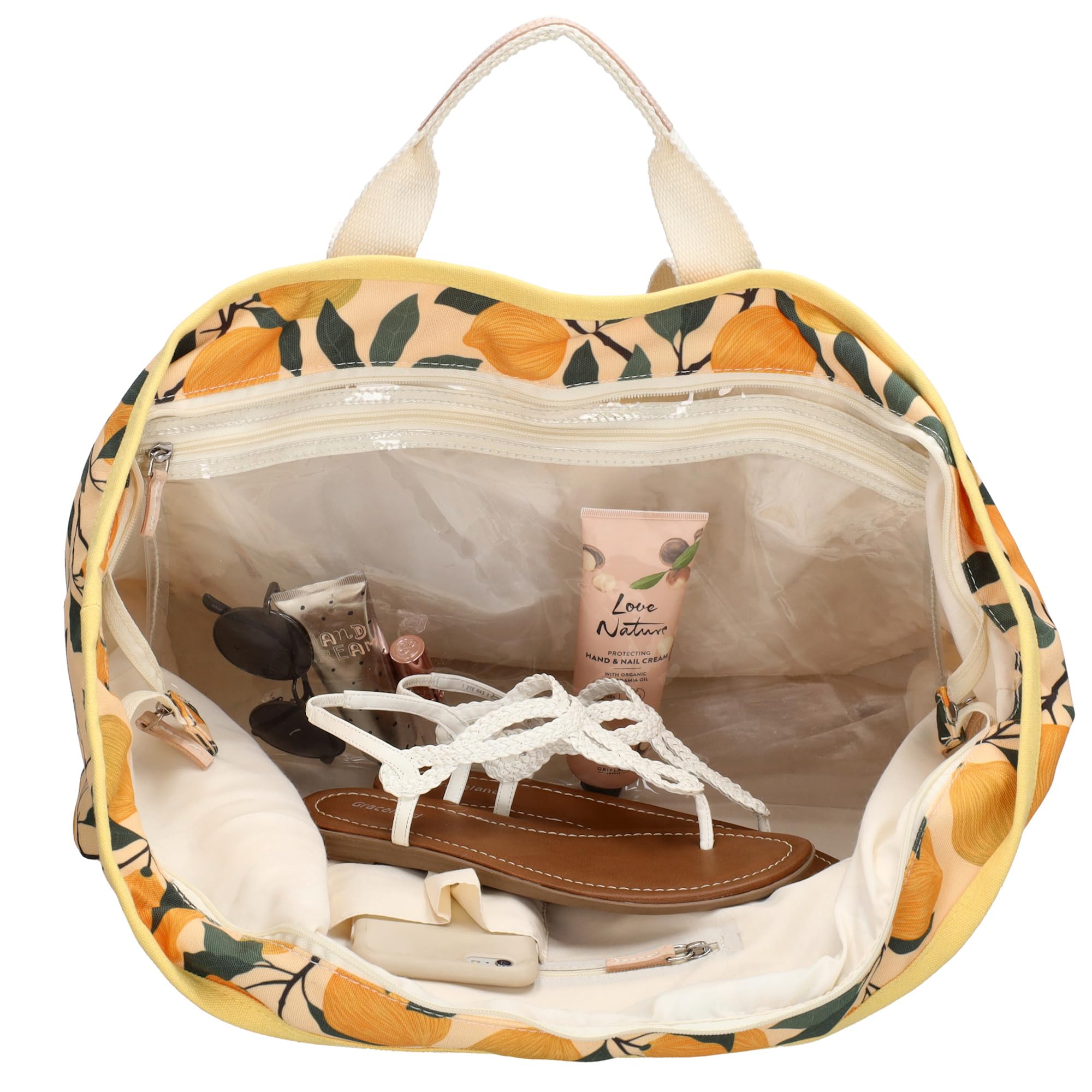 ZEBRA trends Strandtasche XXL - Badetasche Damen mit Nassfach - Große