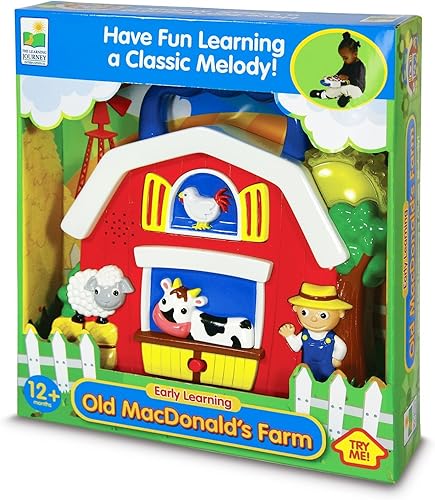 Miniatura 3 de The Learning Journey Aprendizaje temprano - Old MacDonalds Farm - Juguetes y regalos para bebés y niños pequeños a partir de 12 meses (203996)