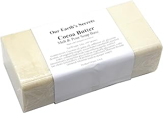 Our Earth's Secrets Cocoa Butter - 2 Pound Melt and Pour Soap Base