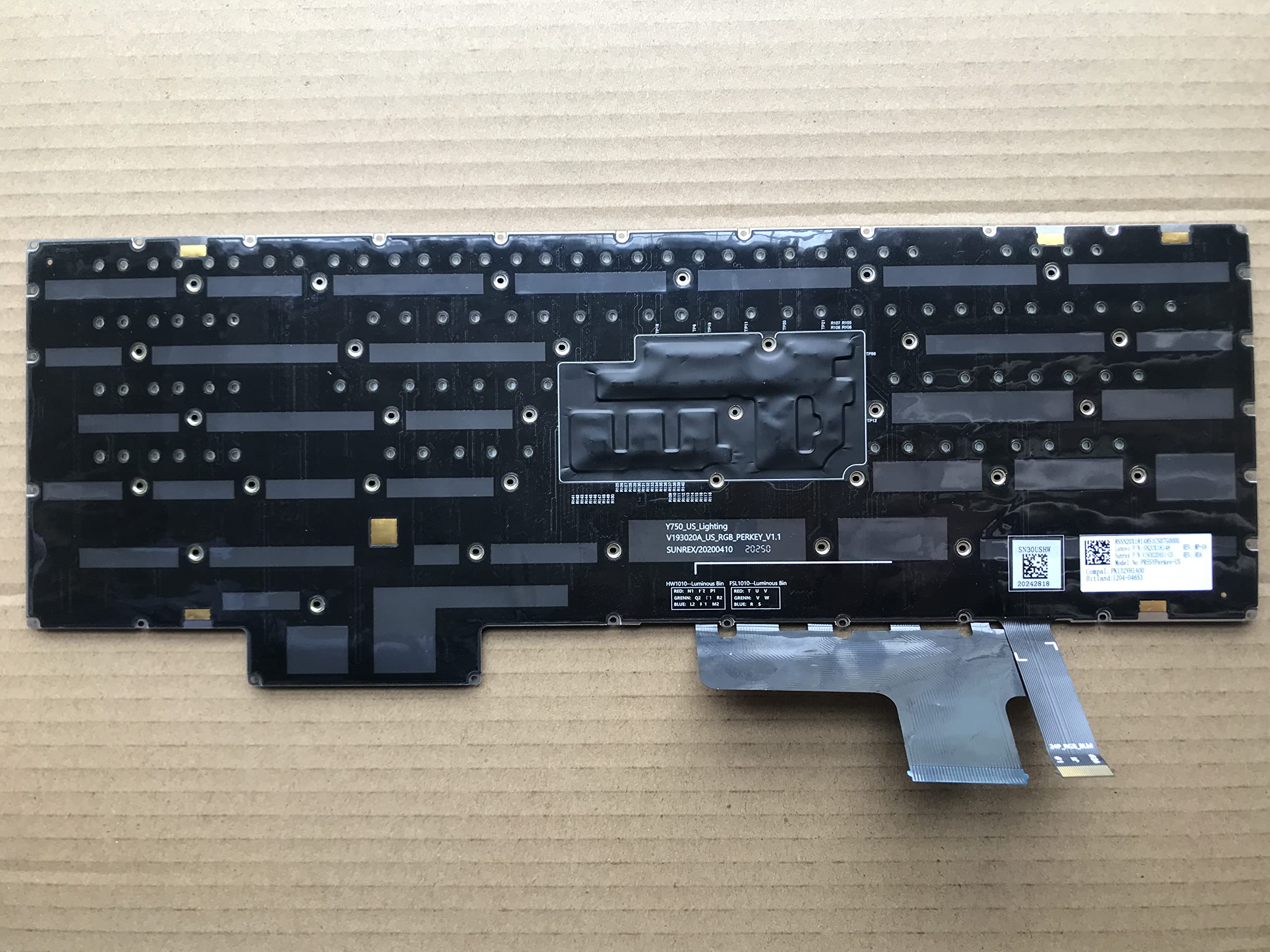 Us English Layout Gaming Keyboard Laptop Keyboard For Lenovo Legion  7-15IMH05 | US English RGB Backlit Replacement Keyboard 7-15IMH05 Keyboard