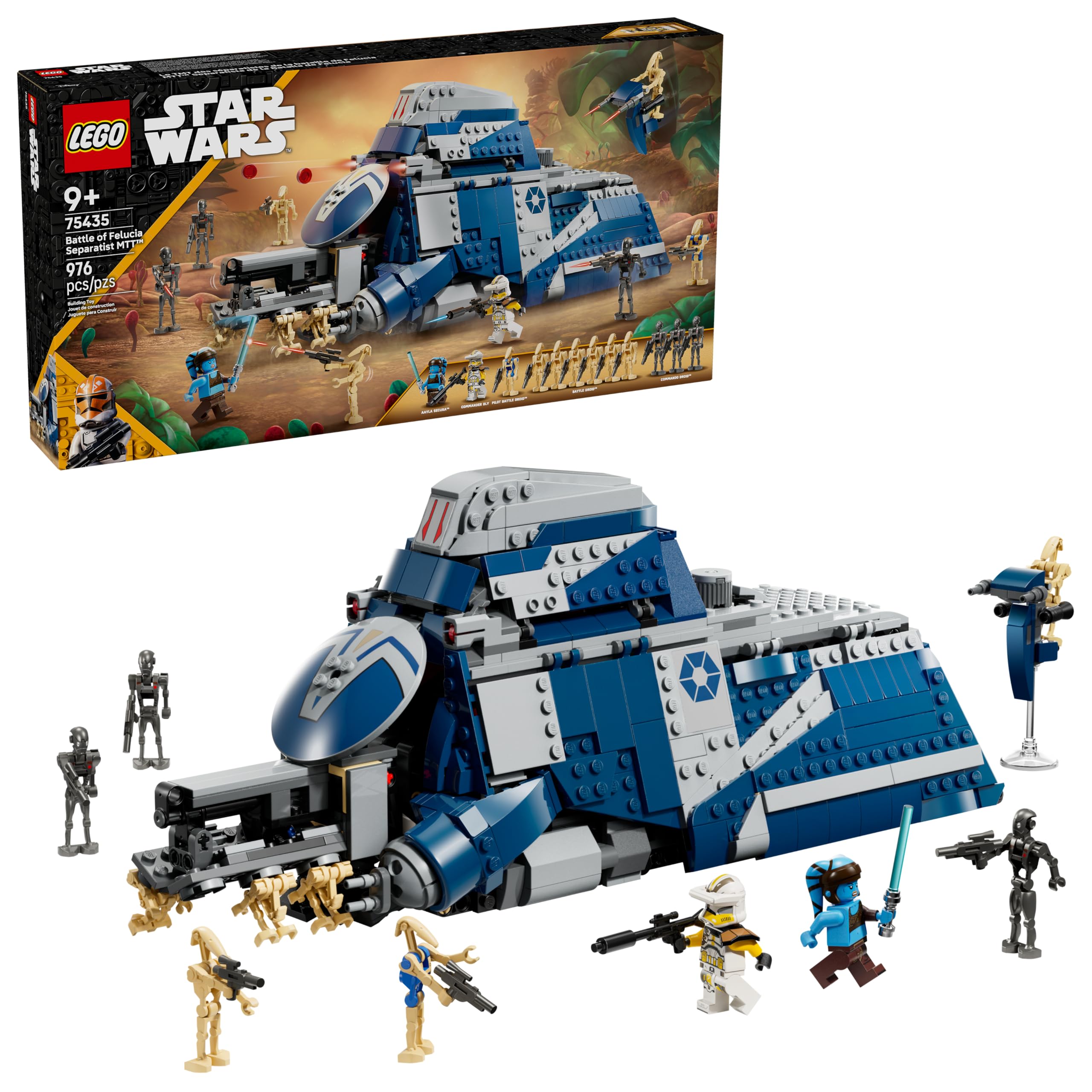 LEGO Star Wars MTT™ Separatista da Batalha de Felucia 75435