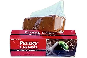 Peter's Creamy Caramel Block - 5 Lbs: Sweeten Your Treats with Rich Indulgence