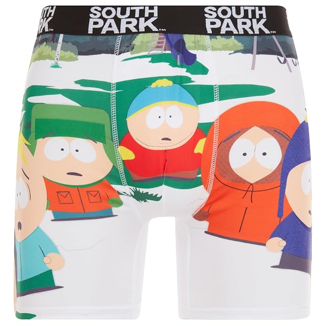 COCO BRANDS South Park Mens Boxer Briefs - Anti Chafing No Fly Boxer Briefs - Breathable Mens Underwear