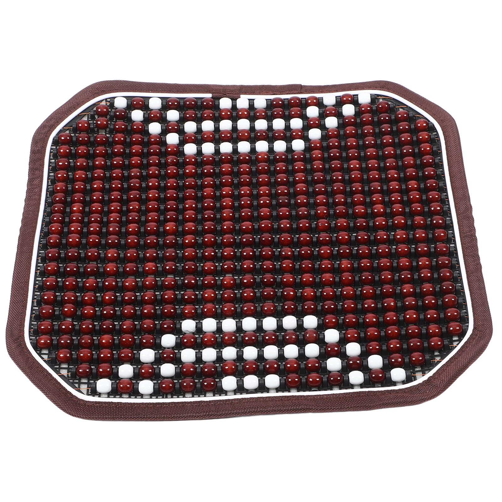 Cojín refrescante de cuentas de madera SEWACC y funda ventilada para coche 8