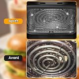 PAPAcroscoma Protection Anti Eclaboussure Inoxydable: 2 Pièces Mailles Fines Accessoires Air Fryer Compatible avec cosori Air Fryer 10L-8,5L Protection Air Fryer - 6