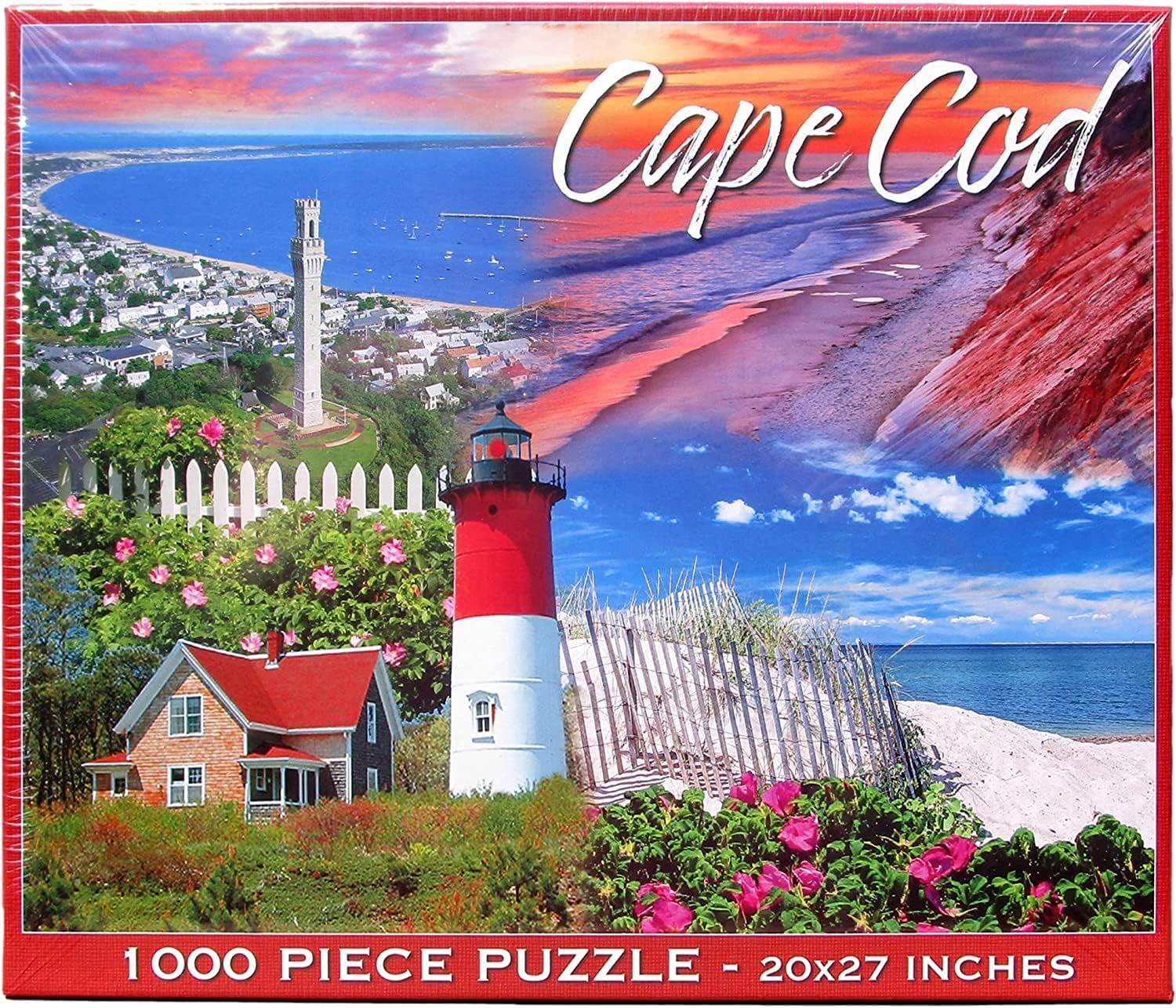 Full Color Cape Cod 1000PC Jigsaw Puzzle (Cape Cod)