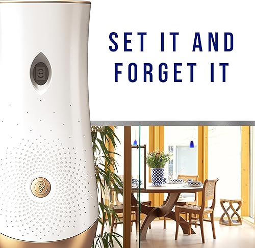 Miniatura 4 de Glade Repuesto automático en aerosol, ambientador para el hogar y el baño, Yuzu y melocotón blanco, colección Fresh, 6.2 onzas