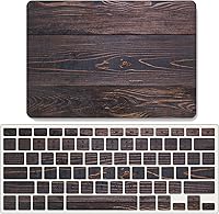 Vista 8 de IVY Wood Series Set Folio Estuche rígido para MacBook Pro (16 pulgadas con modelos M1/M2: A2485/A2780) con cubierta de teclado - A