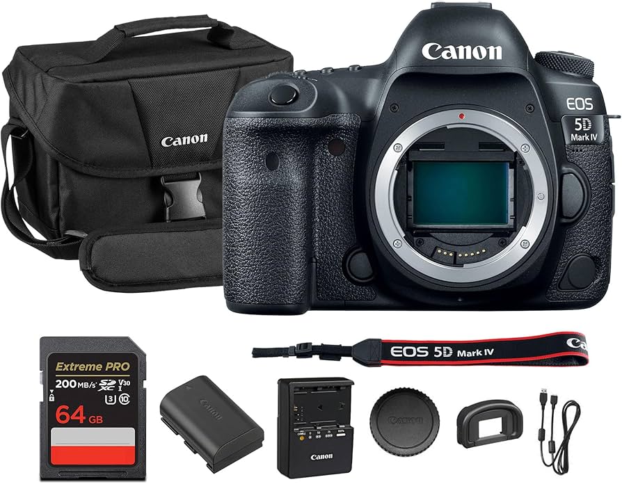 Amazon.com : Canon EOS 5D Mark IV DSLR Camera (Body Only) – Full