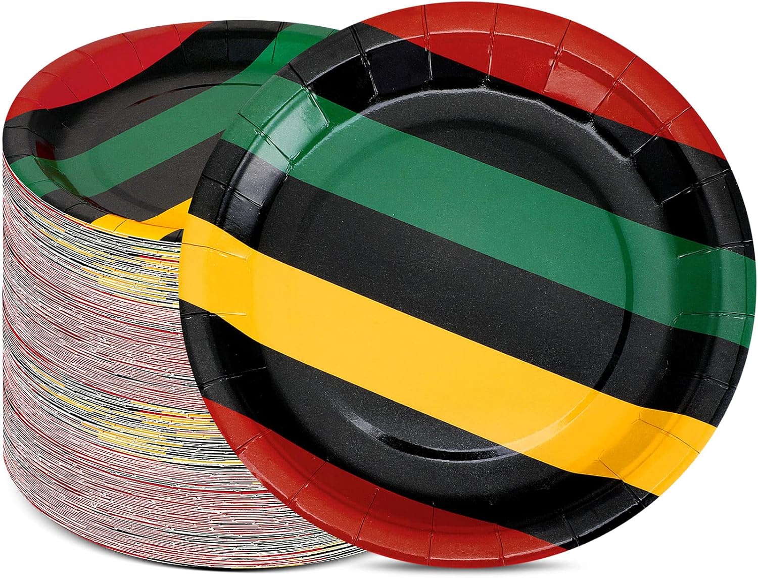 SATINIOR 100 Pack Decorations Paper Plates Bulk 9