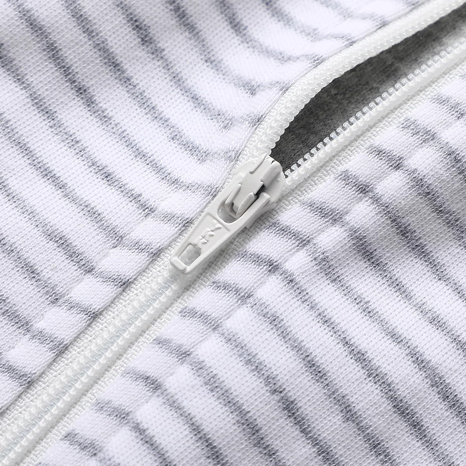 O2 BABY Baby Boys Girls Organic Cotton Zip-Front Sleeper Pajamas, Footed Sleep 'n Play