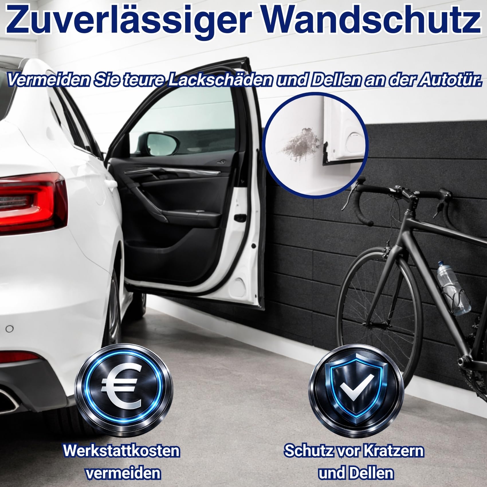 AKUSTIKO Akustikpaneele Selbstklebend 240x30cm - 4 Stück Beige Akustik Wandpaneele Schallschutz & Raumakustik Panels Filz 9mm Hexim Decken- & Wandverkleidung Decken Fläche (2.88m²)