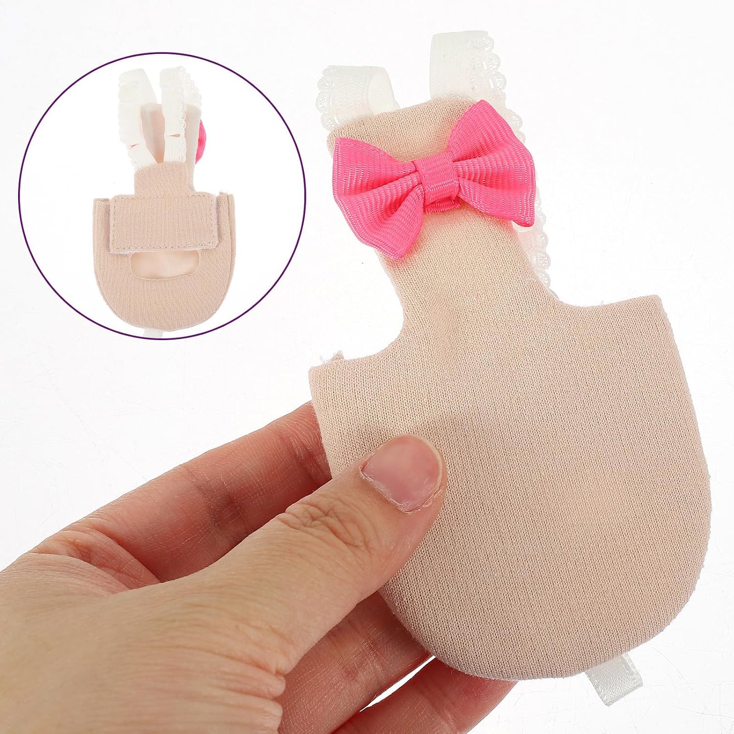 Reusable Washable Parrot Diaper Suit Flight Bird Clothes with Bow Soft Fabric Light Pink S Size for Pet Birds Outdoor Use Random Color