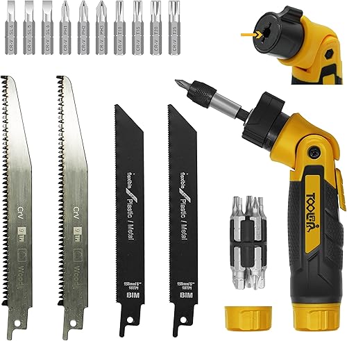 Sierra de mano multiusos 14 en 1 con destornillador multipunta Para cortar madera metal plástico chapa madera contrachapada sierra de hoja Sierra de