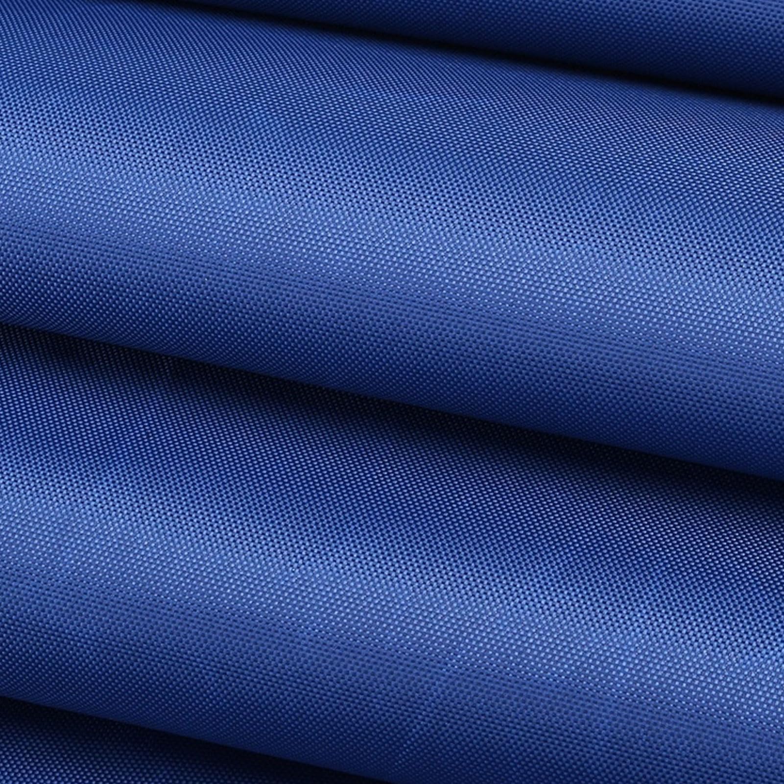 Telo di copertura per tavolo da pong con 2 cerniere, in tessuto Oxford blu scuro, impermeabile e pieghevole.