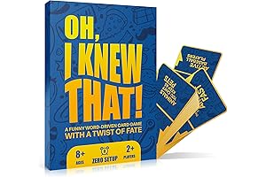 OH, I KNEW THAT! Funny Word Games for Kids & Families