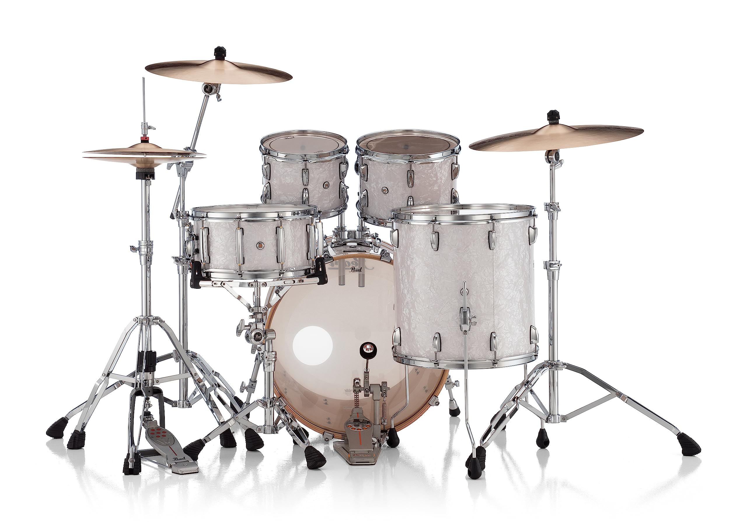 Amazon.com: Pearl Drum Set Professional Maple 4-pc. Shell Pack 