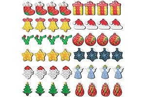 48Pcs Christmas Mini Pop Keychains: The Perfect Fidget for Seasonal Cheer