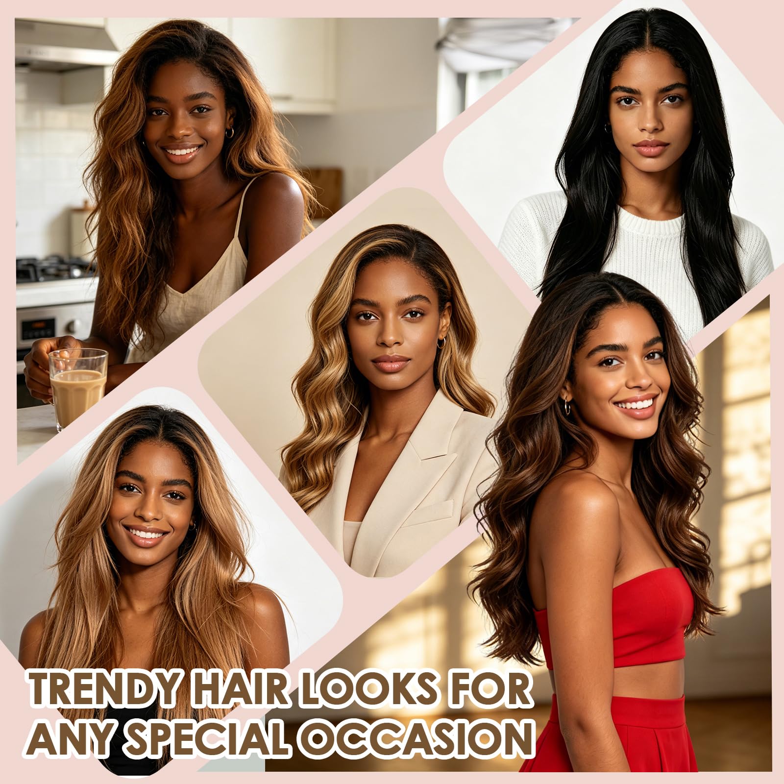 TESS Tressen Echthaar Dunkelbraun 100g, Weft Extensions Echthaar, Remy Haar zum Einnähen Sew in Hair Extensions Haarverlängerung 70cm