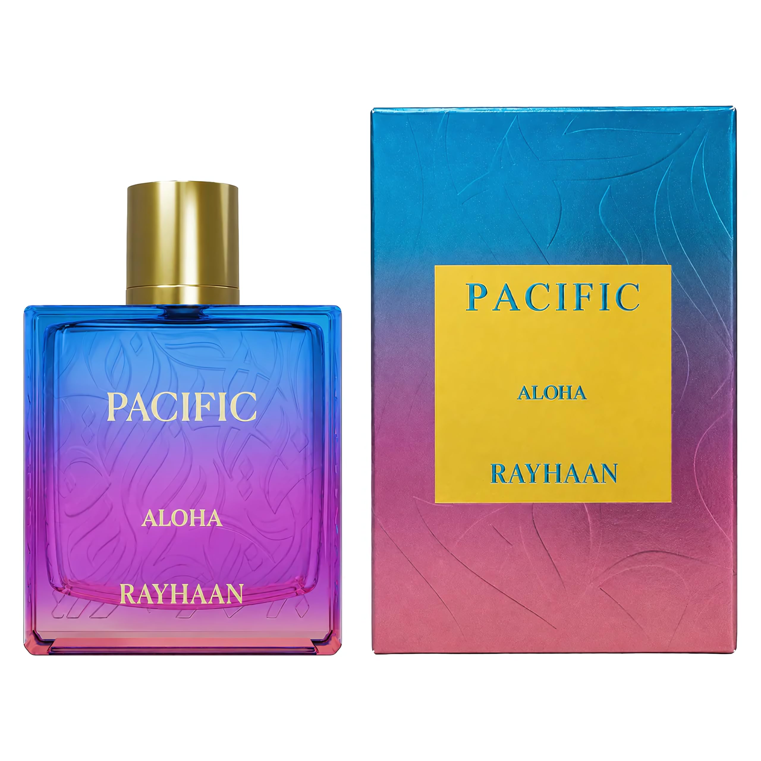 Rayhaan Pacific Aloha EDP 100 ml Unisex – Profumo arabo tropicale, fruttato e fresco di lunga durata