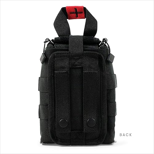 Miniatura 7 de My Medic - Kit de primeros auxilios TFAK Trauma - Artículos esenciales para salvar vidas, color negro