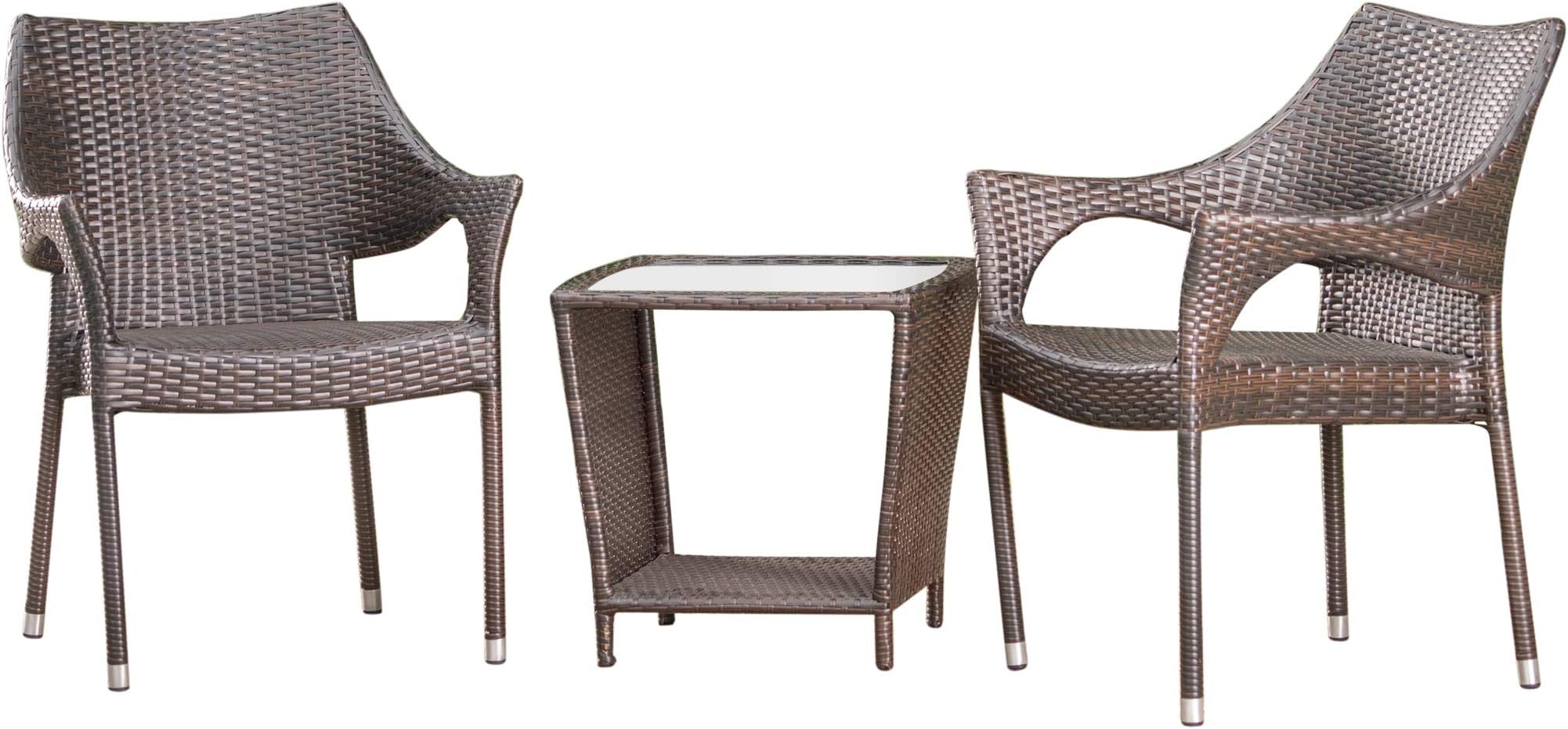 Christopher Knight Home Fiona Outdoor Stacking Wicker