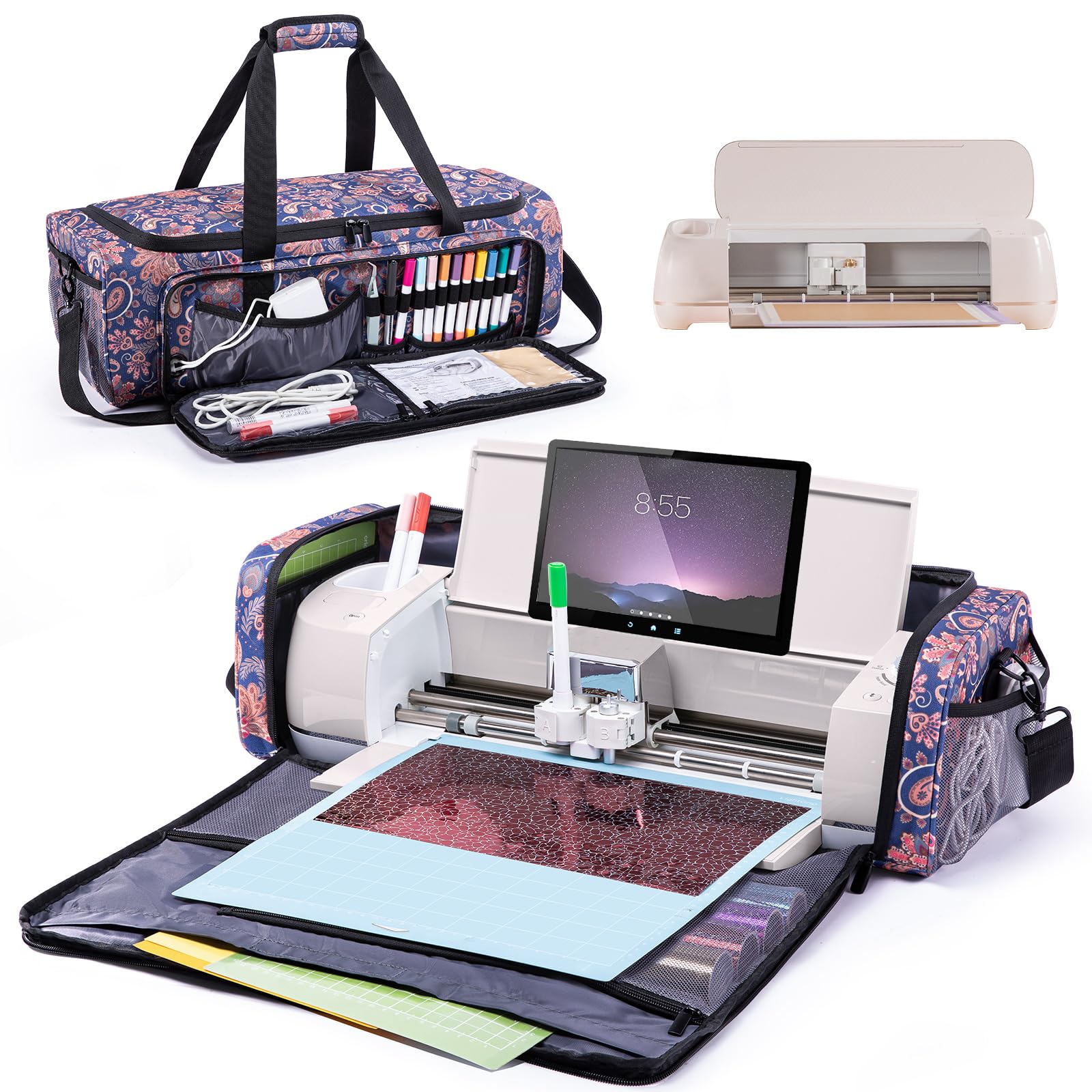 IMAGINING Carrying Case Bag - die cutting and embossing | Mubboo