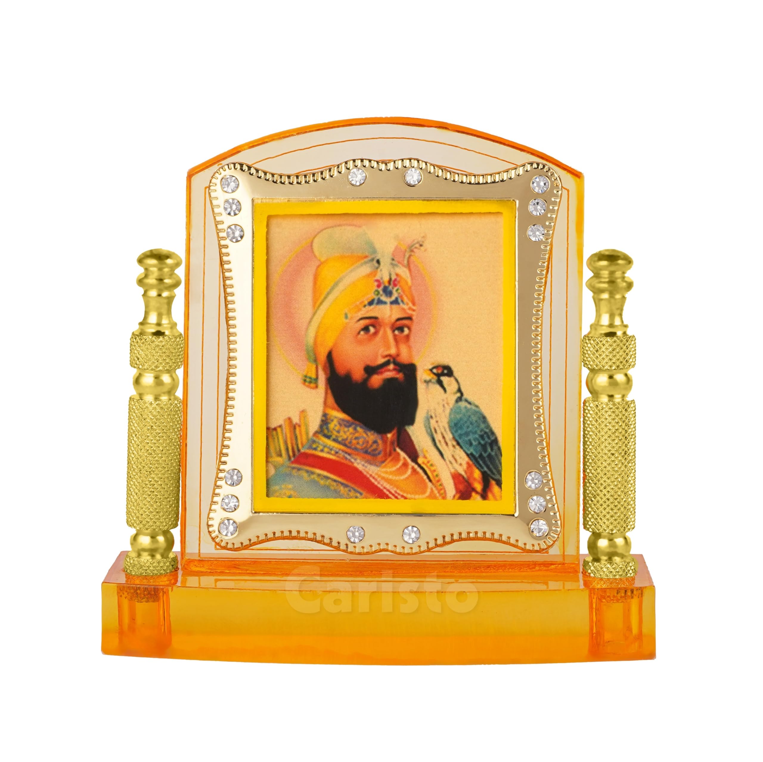 Sikh Guru Photo Frame - Car Dashboard Decor -18