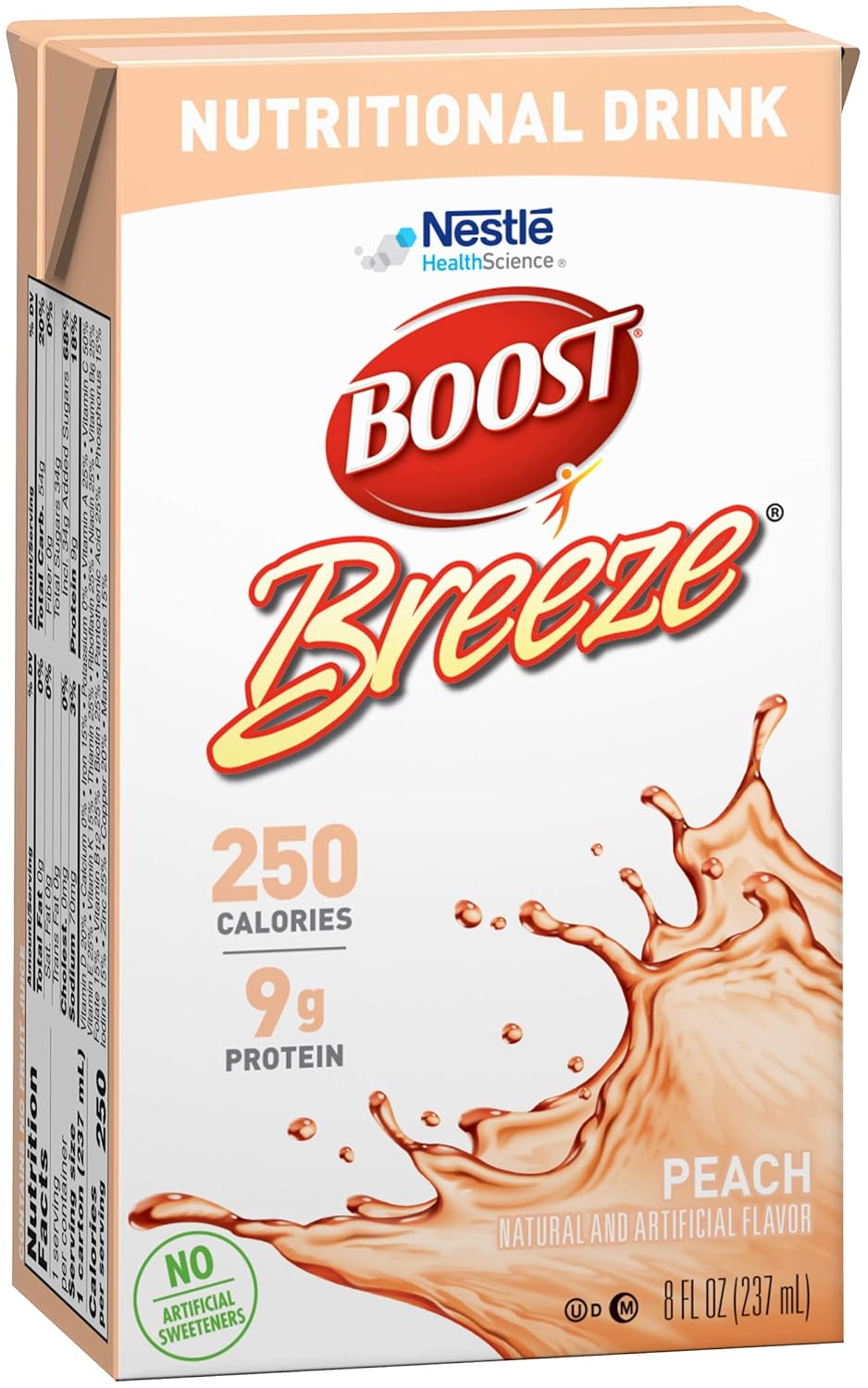 Amazon Com Resource Breeze Flavor Peach Calories 250 8 Fl Oz Packaging 8 Fl Oz Tetra Brik Each 1 Lab And Scientific Products Grocery Gourmet Food